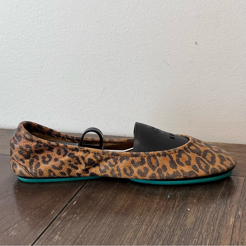 Tieks Leopard Print Leather Flats Womens size 10 - Picture 5 of 11